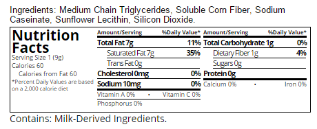 MCT OIL POWDER  