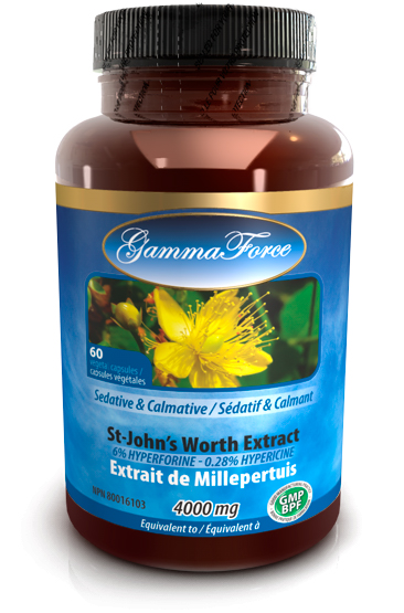 St. John's wort extract 10:1 std. 0.3% hypericin 400 mg