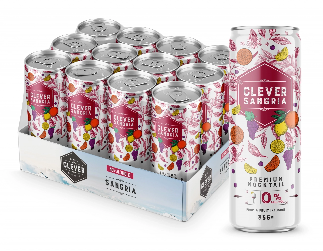 Clever – Alcohol Free and Sugar Free Mocktail