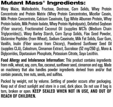 Mutant Mass