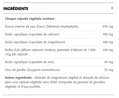 Acide Caprylique Plus - New Roots Herbal