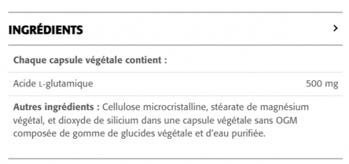 Acide Glutamique - New Roots Herbal