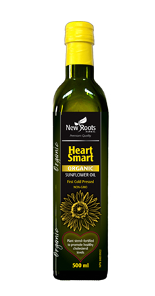 Heart Smart Organic Sunflower Oil - New Roots Herbal