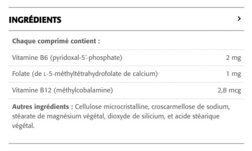 Folate actif comprimés - New Roots Herbal