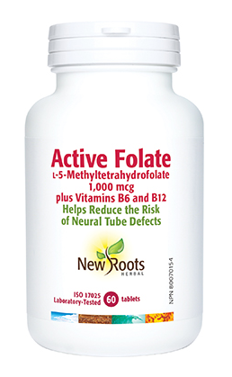 Active Folate tablets - New Roots Herbal