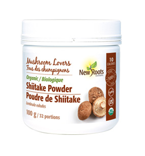 Shiitake en poudre - New Roots Herbal