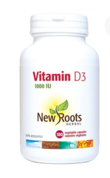 Vitamine D3 2 500 UI extra fort capsules - New Roots Herbal