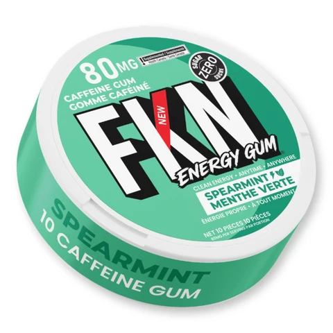 FKN Rich Energy Gum – Sugar-Free Caffeine Gum