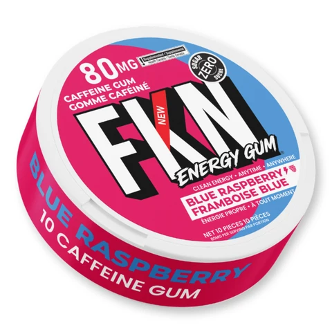 FKN Rich Energy Gum – Sugar-Free Caffeine Gum