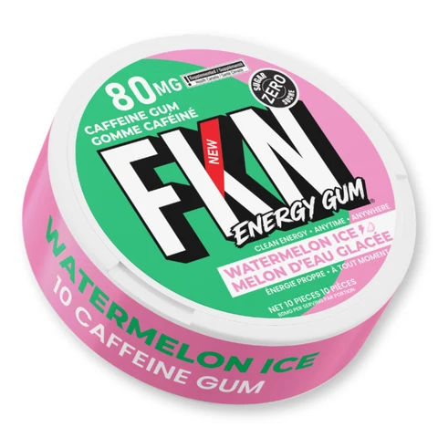 FKN Rich Energy Gum – Sugar-Free Caffeine Gum
