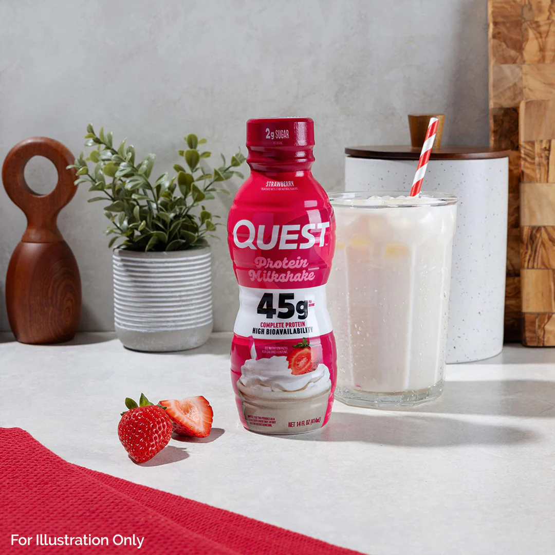 Quest Protein milkshake