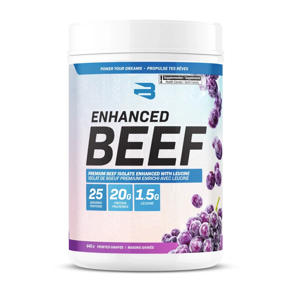Believe Enhanced Beef – Protéine de bœuf sans lactose