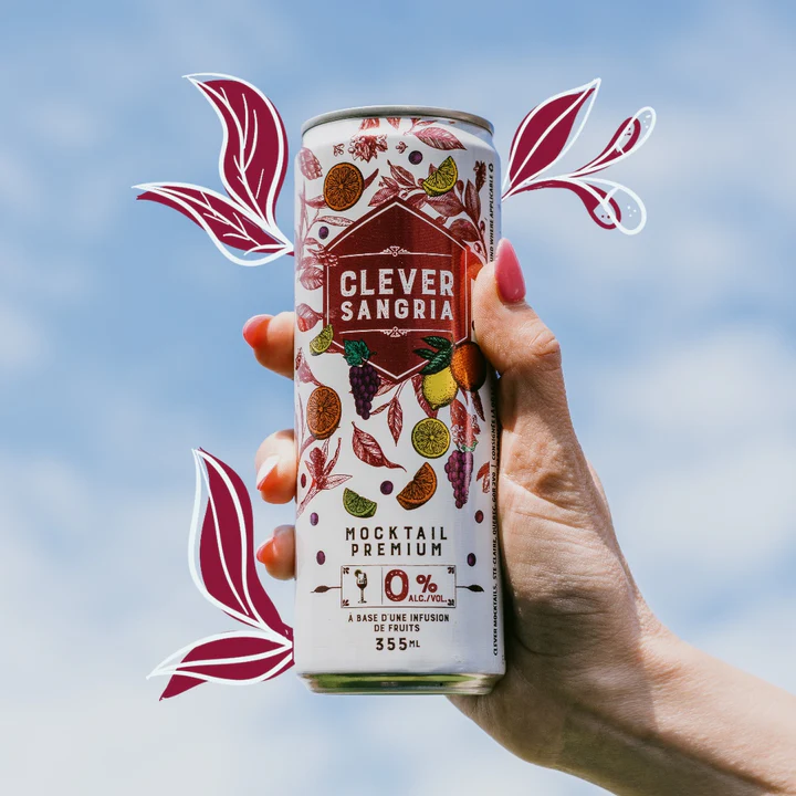 Clever - Mocktail sans alcool et sans sucre