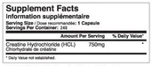 Tested Nutrition Creatine HCL - cap