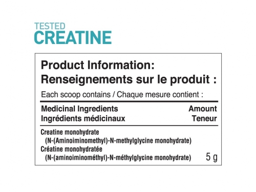 Tested Nutrition - CREATINE Poudre