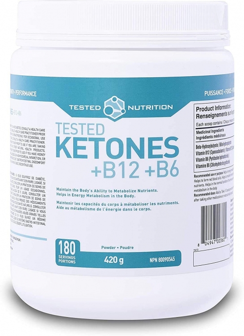 Tested Nutrition KETONES (BHB) + Vitamins B6 & B12