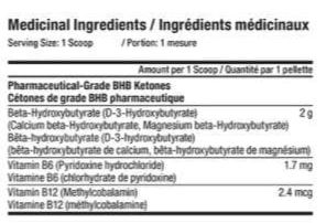 Tested Nutrition KETONES (BHB) + Vitamins B6 & B12