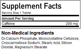 Synergenex Caffeine 200mg