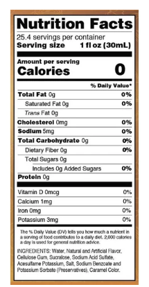 Skinny Mixes Syrup