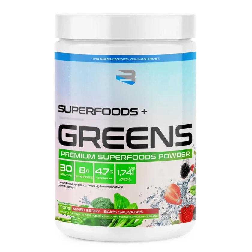 Believe Superfoods + Greens