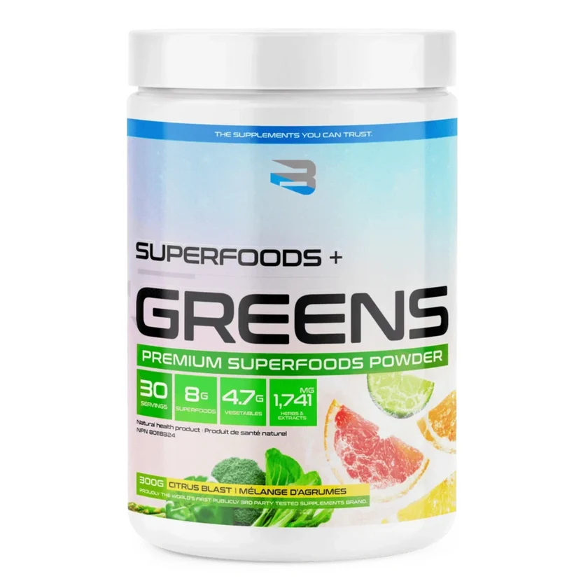 Believe Superfoods + Greens